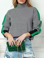 Colorblock Knit Sweater