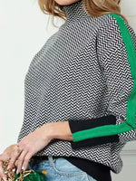 Colorblock Knit Sweater