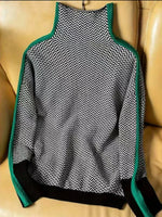 Colorblock Knit Sweater