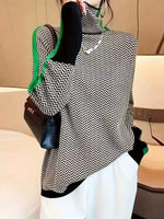 Colorblock Knit Sweater