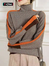 Colorblock Knit Sweater