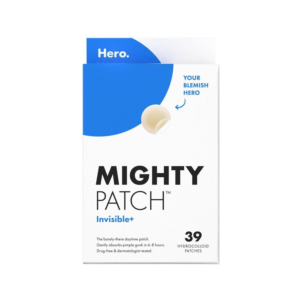 Hero Cosmetics Mighty Patch Invisible+ Acne Pimple Patches - 39 Count